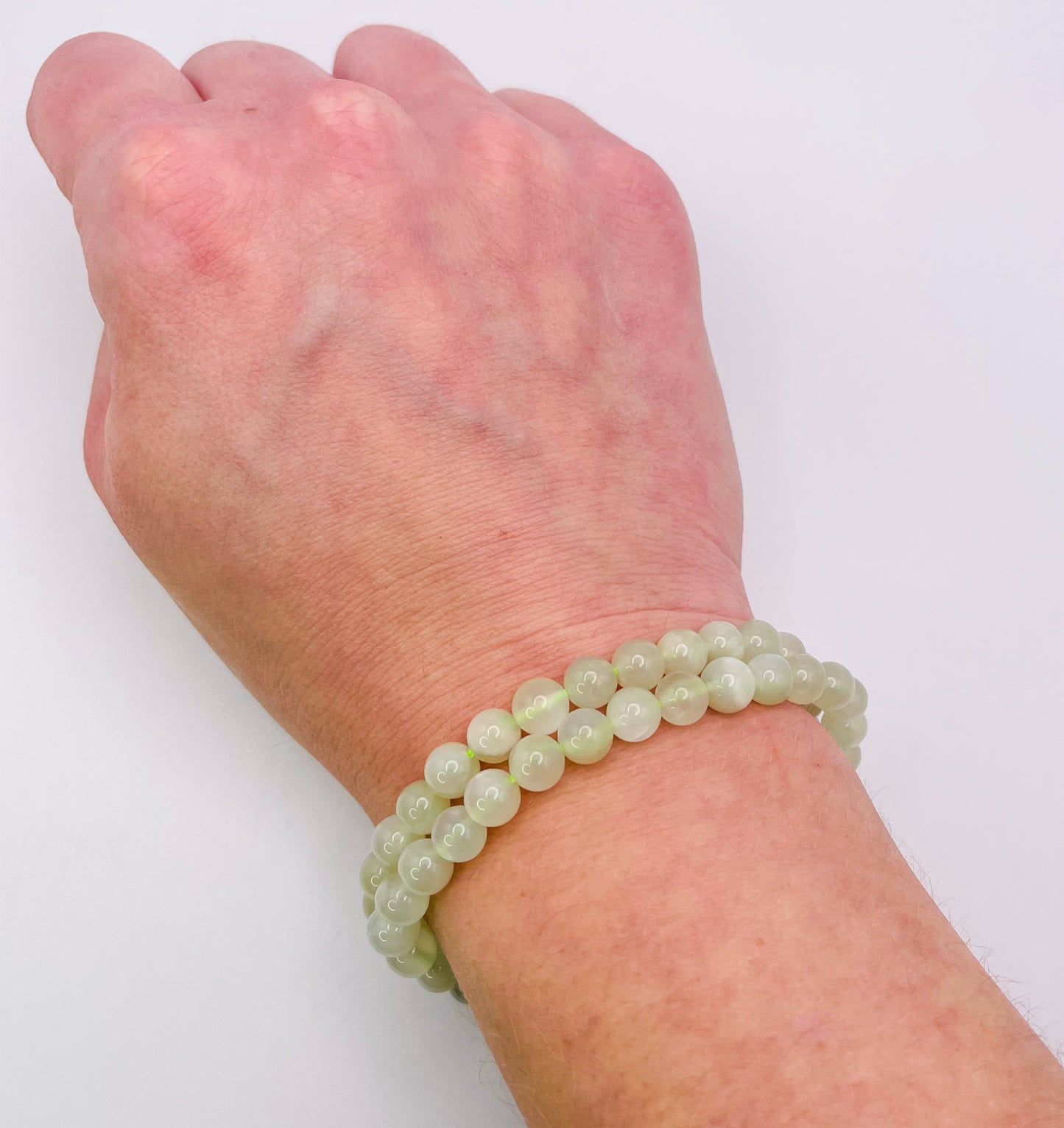 Green Moonstone Crystal Bracelet