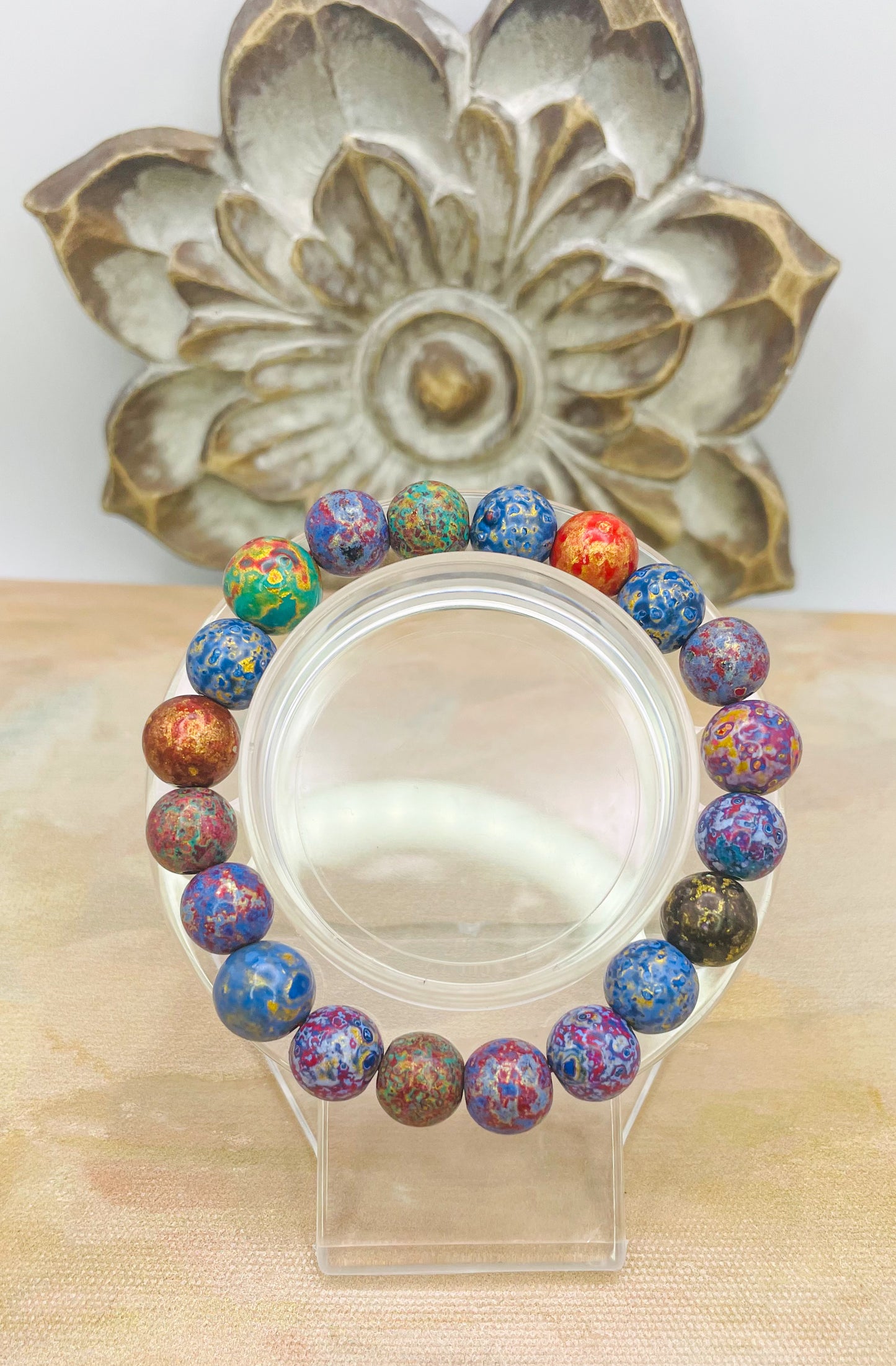 HandCrafted Daji Lacquer Beaded Bracelets