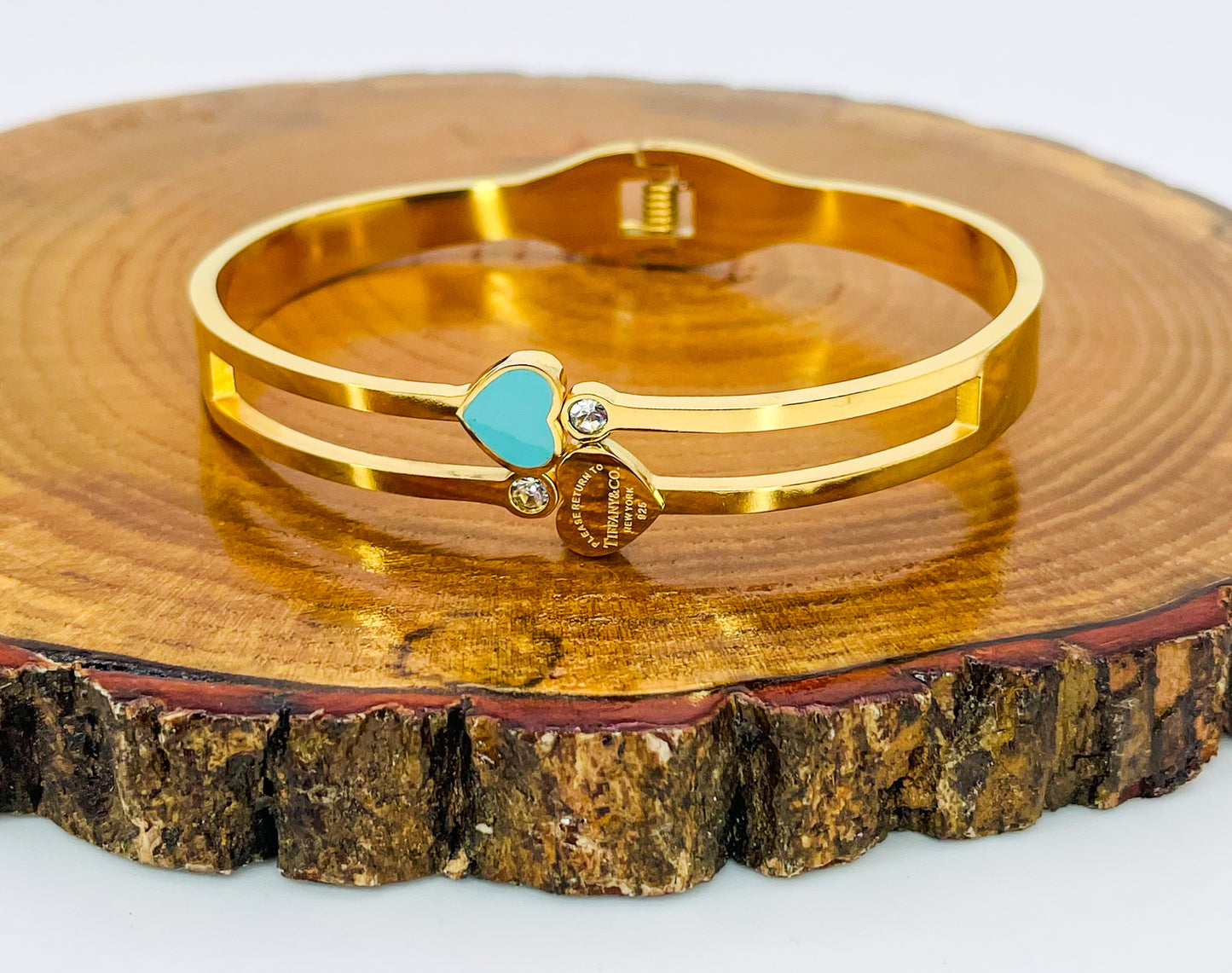 Tiff & Co Gold Bangle Bracelet