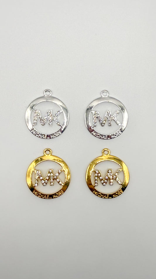High Quality MK Design Metal DIY Charm Pendants