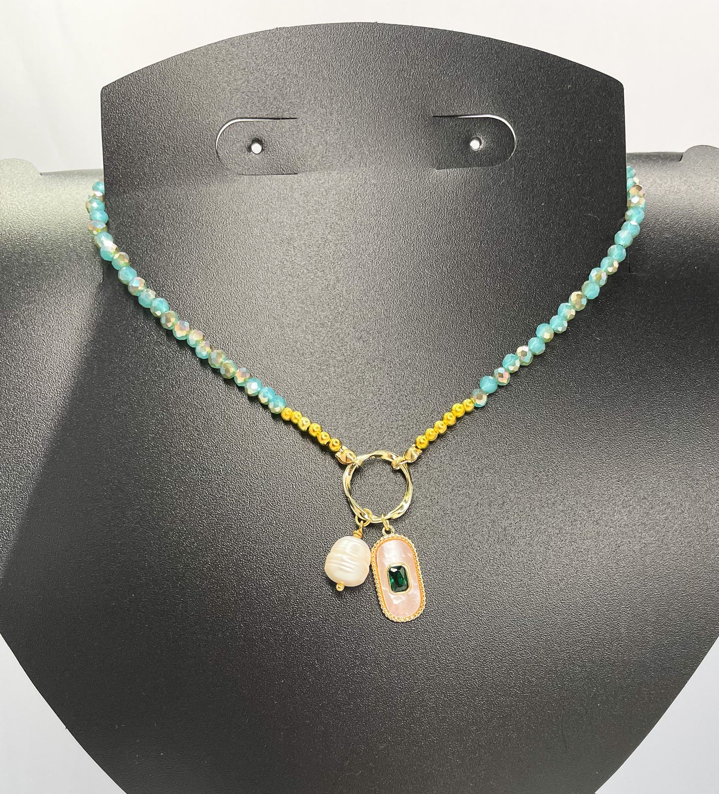 Gems of the Blue Sea Necklace