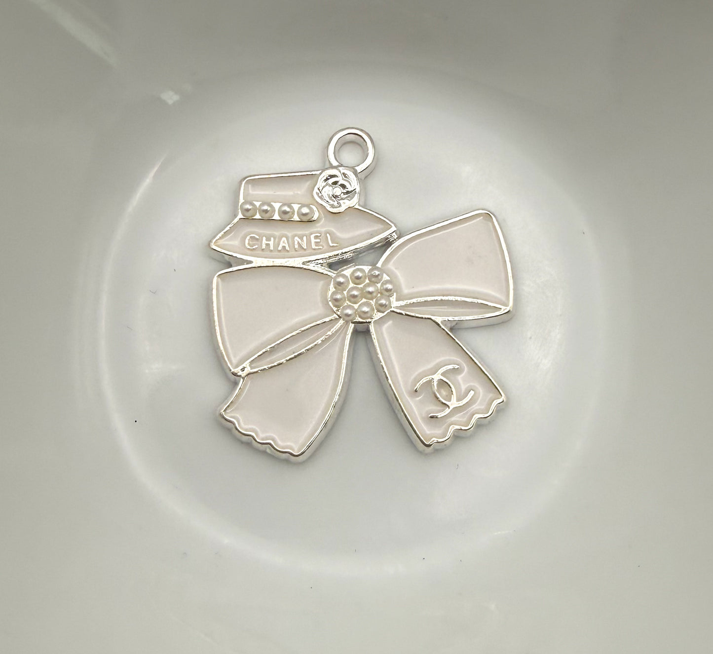 CC Designer High Quality Hat & Bow DIY Metal Charm Pendants