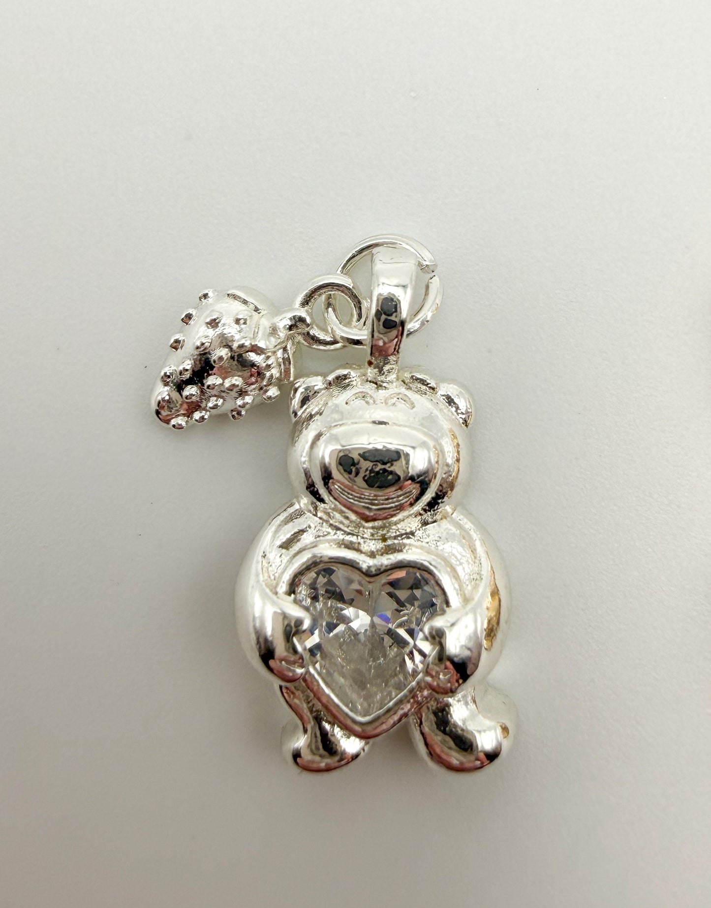Fancy Lotso Bear with Strawberry Gold & Silver DIY Metal Charms