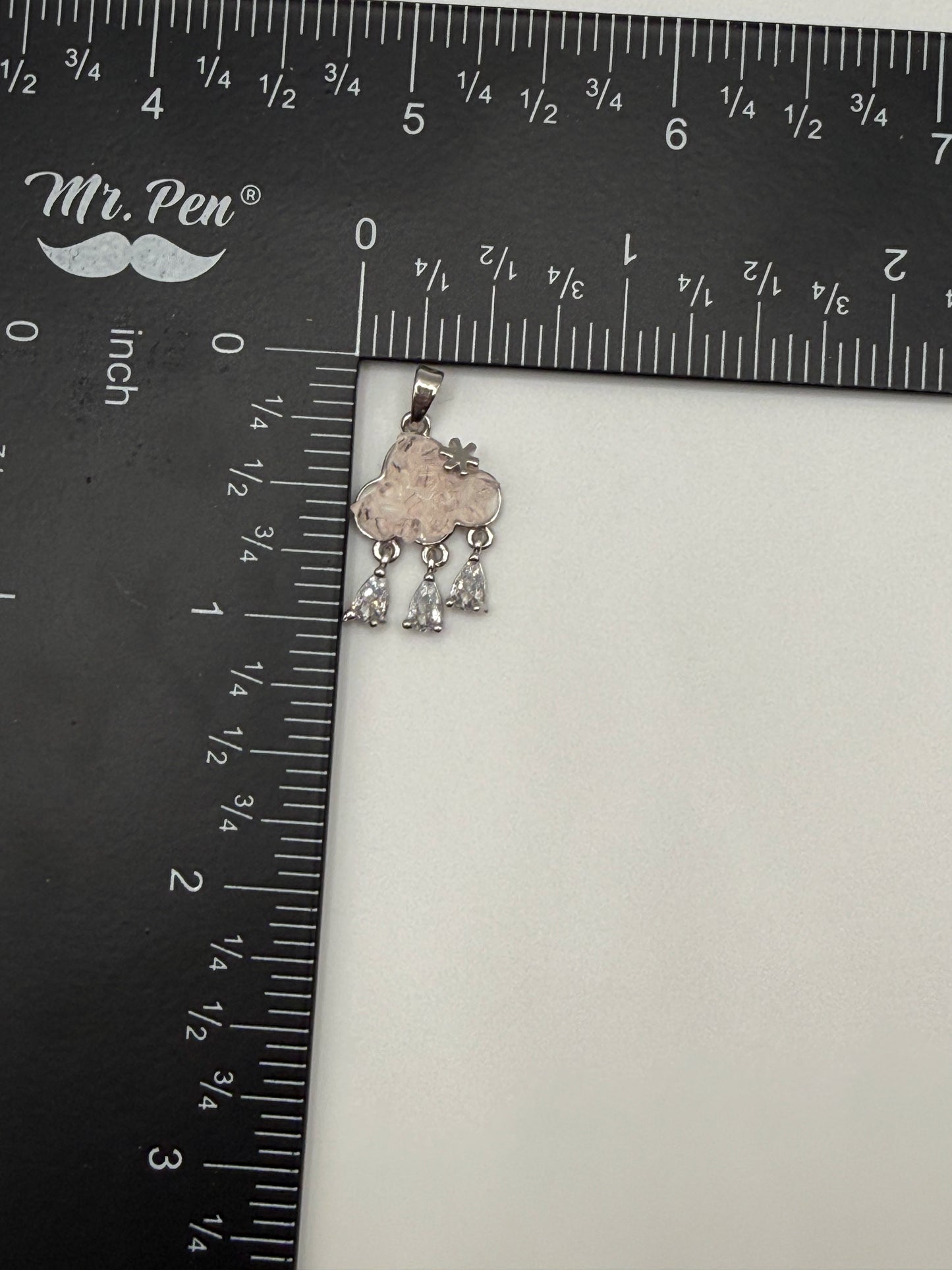 Druzy Cloud Dangle Gold & Silver Charm Pendants