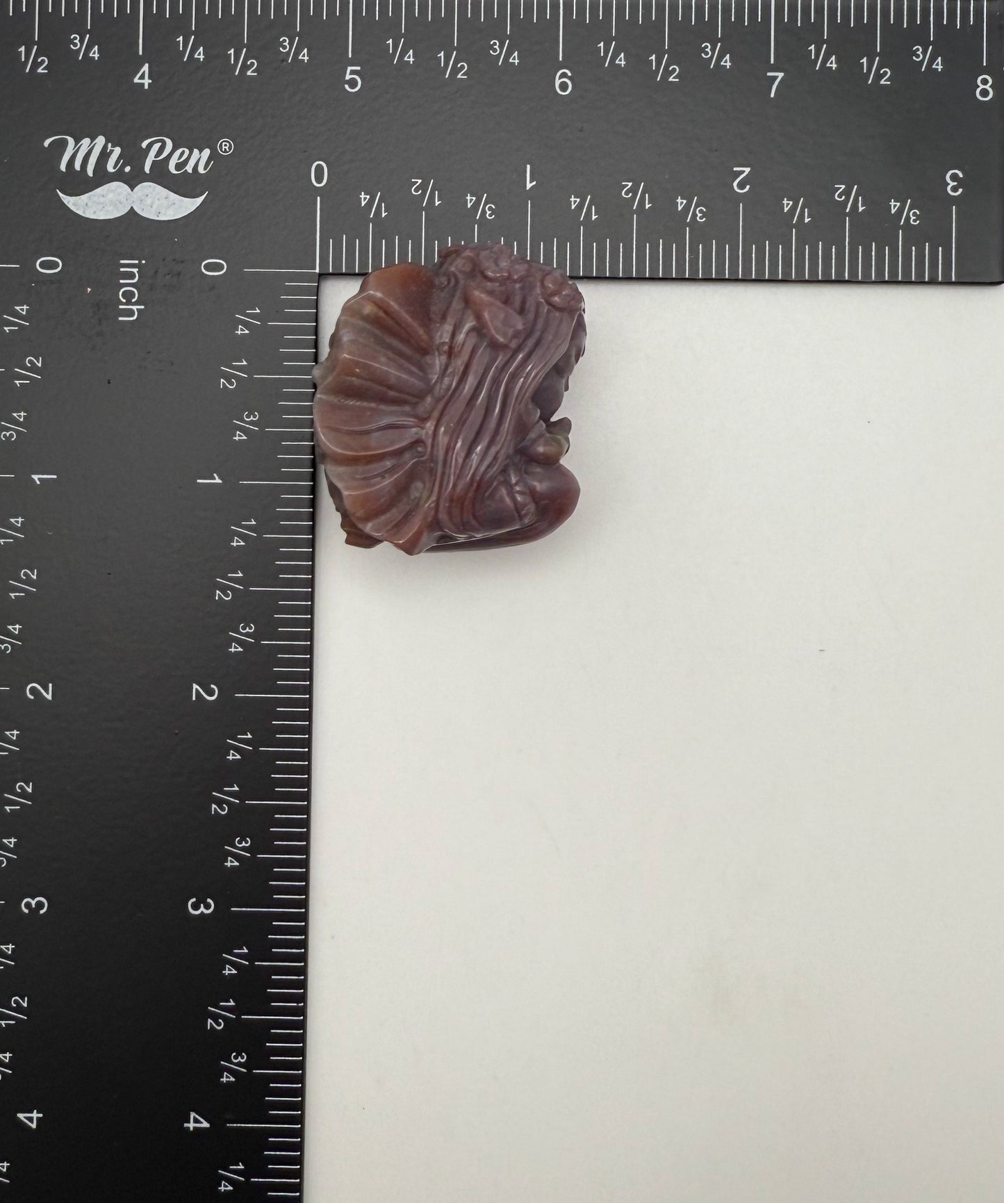 Natural Alashan Agate Fairy Crystal Carving Decor