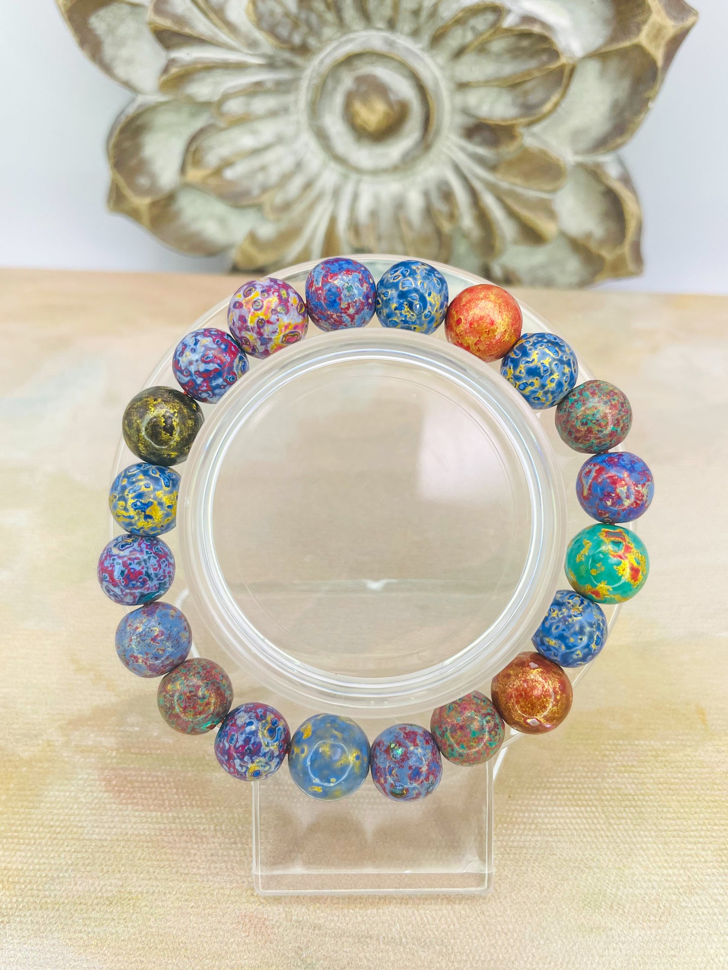 HandCrafted Daji Lacquer Beaded Bracelets