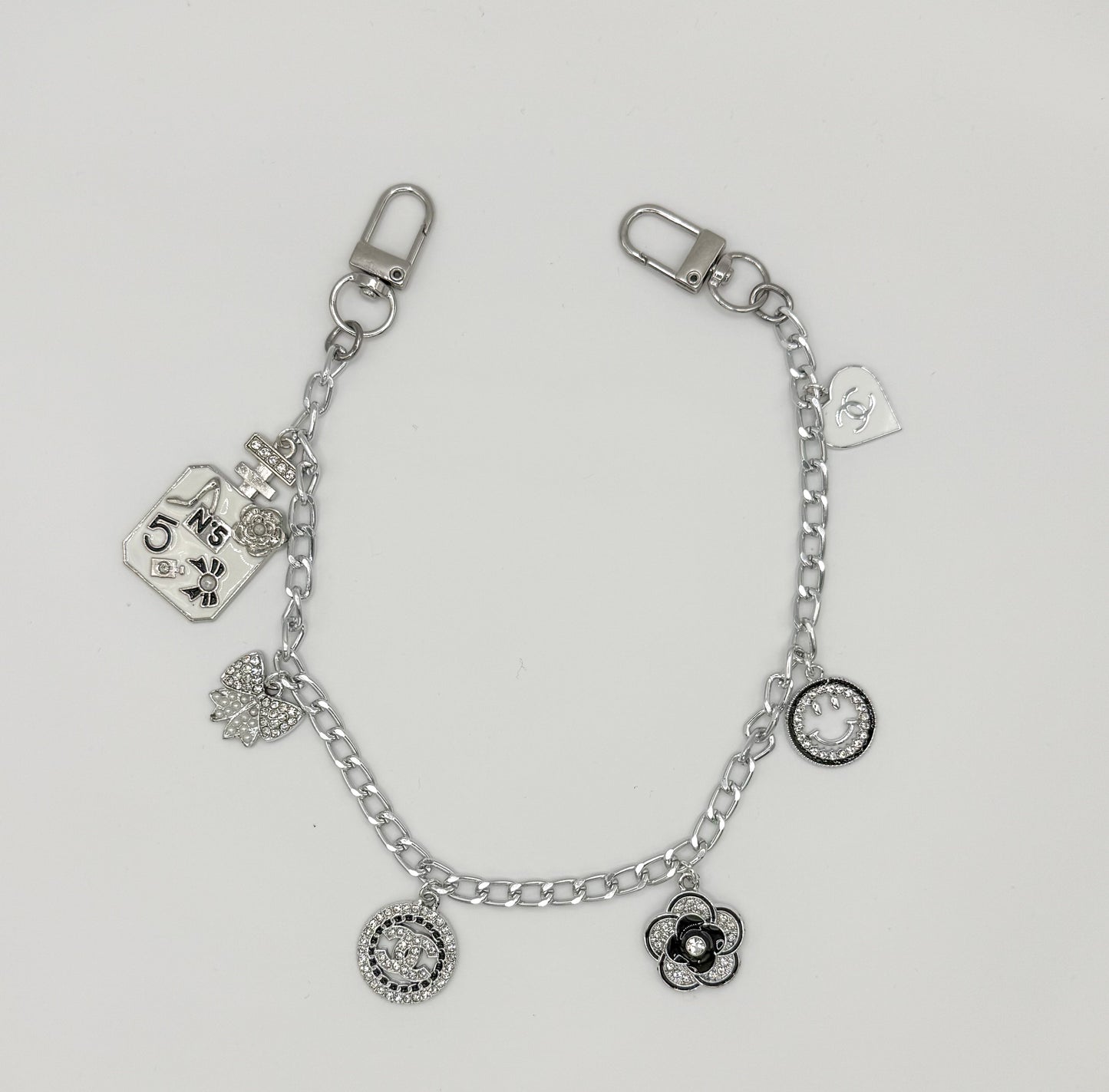 Gold & Silver Hand Bag Charm Chains