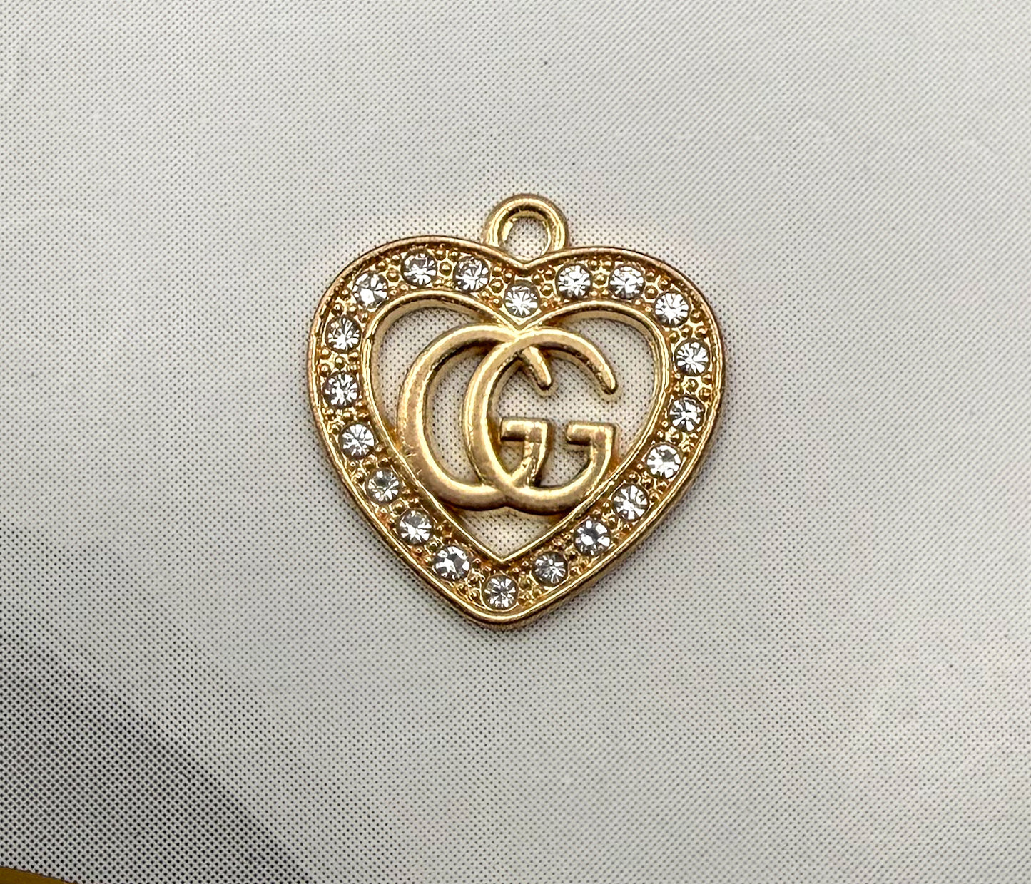 SPECIAL: GG Heart Shaped Metal DIY Charms