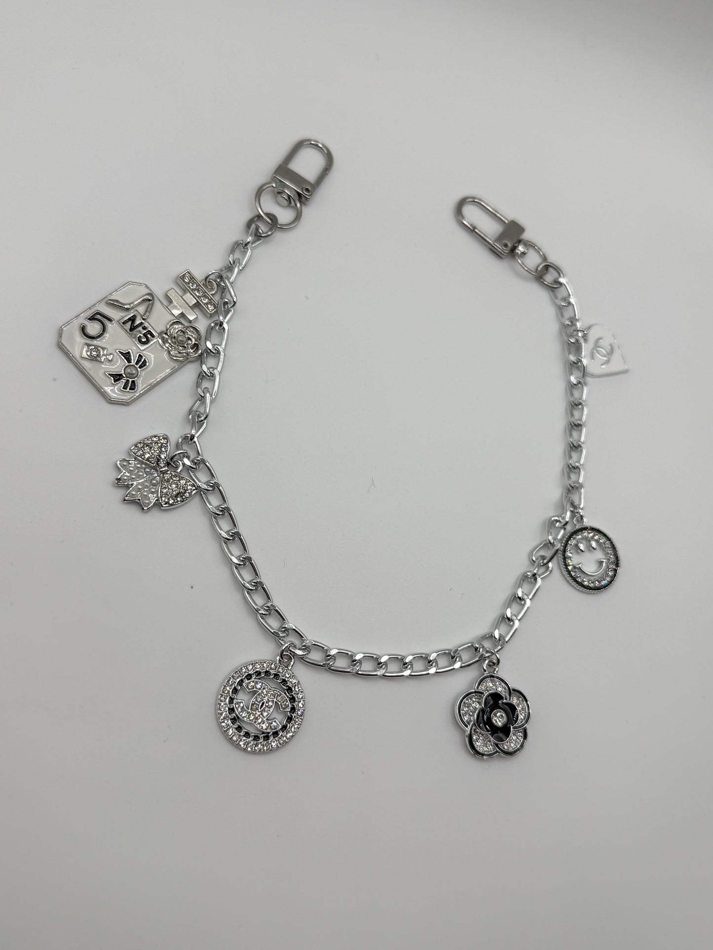 Gold & Silver Hand Bag Charm Chains