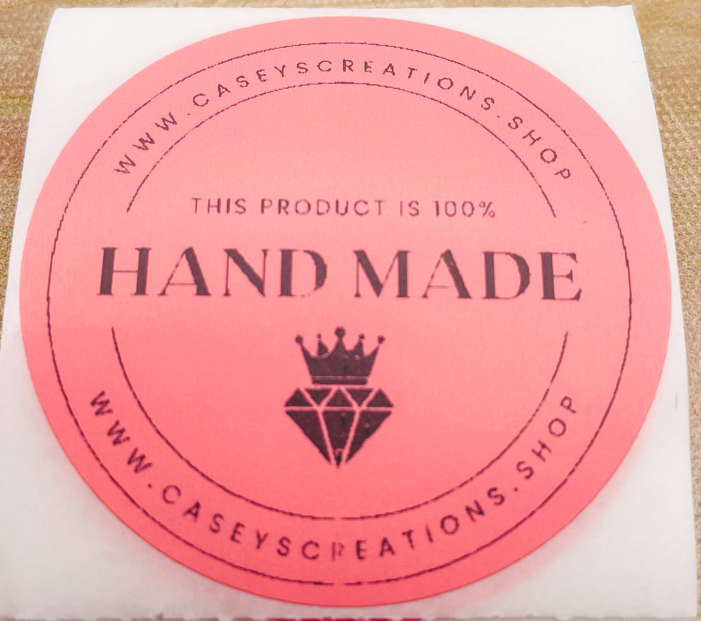 Personalized 100% Handmade Stickers